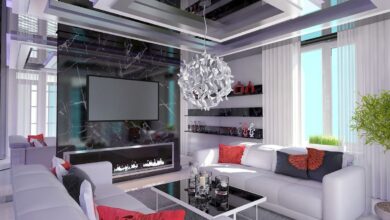 Photo of Стремительный интерьер гостиной в стиле хай-тек